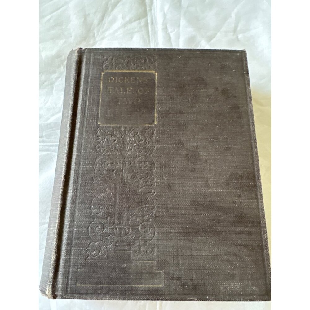 A Tale Of Two Cities By Charles Dickens 1924 Macmillan Edition Hardcover With Il